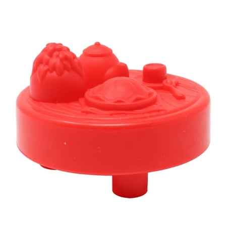 Replacement Part for Fisher-Price Little People Collectible Dollhouse Holiday Christmas Playset DGF96 - Replacement Red Dinner Table