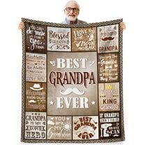 Gift for Husband Blanket, Husband Valentine Gift Throws Blanket from Wife, Wedding Gifts for Husband, Father's Day Birthday Presents for Husband Ultra-Soft Blanket 50x60 Inch