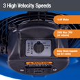 thumbnail image 2 of BlueDri BD-MS35 Max Storm 35 Air Mover, grande, azul, 2 of 5