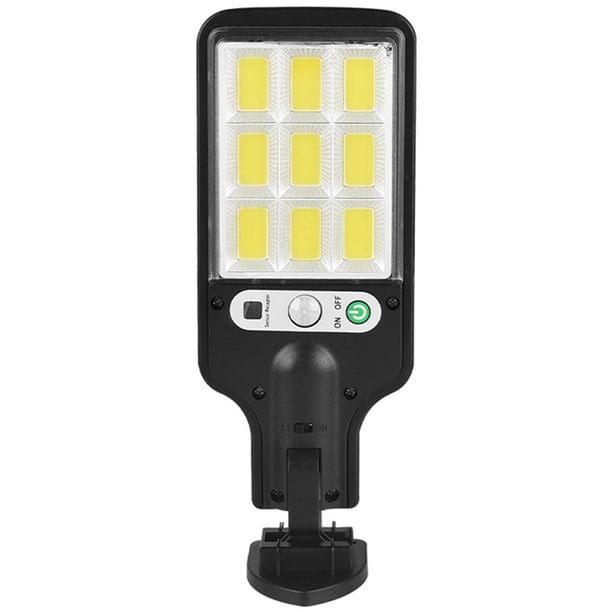2uds. Lámpara de pared exterior con energía solar, sensor de movimiento de 3 modos para jardín y patio (72COB)