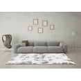 thumbnail image 3 of Ahgly Company Indoor Rectangle Abstract Gray Modern Area Rugs, 4' x 6', 3 of 4