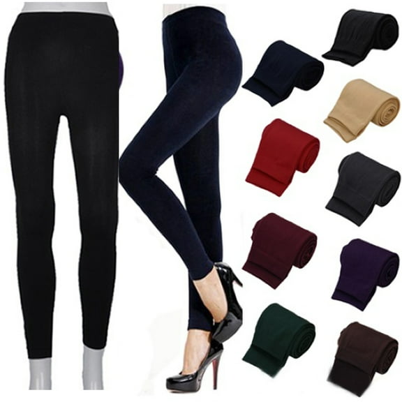 Travelwant 2Pcs Women's Fleece Lined Winter Leggings High Waisted Thermal Warm Yoga Pants High Waisted Leggings