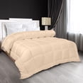 thumbnail image 4 of Utopia Bedding All Season Down Alternative Quilted King Comforter, Duvet Insert with Corner Tabs, Machine Washable, Bed Comforter (Beige), 4 of 5