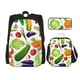 thumbnail image 1 of Fotbe Vegetables2 Set Escolar 3 en 1 para Niños - Mochila Duradera con Lonchera Aislante y Estuche para Lápices - Mochila Escolar para Niños y Niñas, 1 of 7