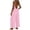 Pink, variant on yillto Women Jumpsuit Sleeveless Pants Wide Leg Loose Rompers Summer Beach Vacation Travel Outfits