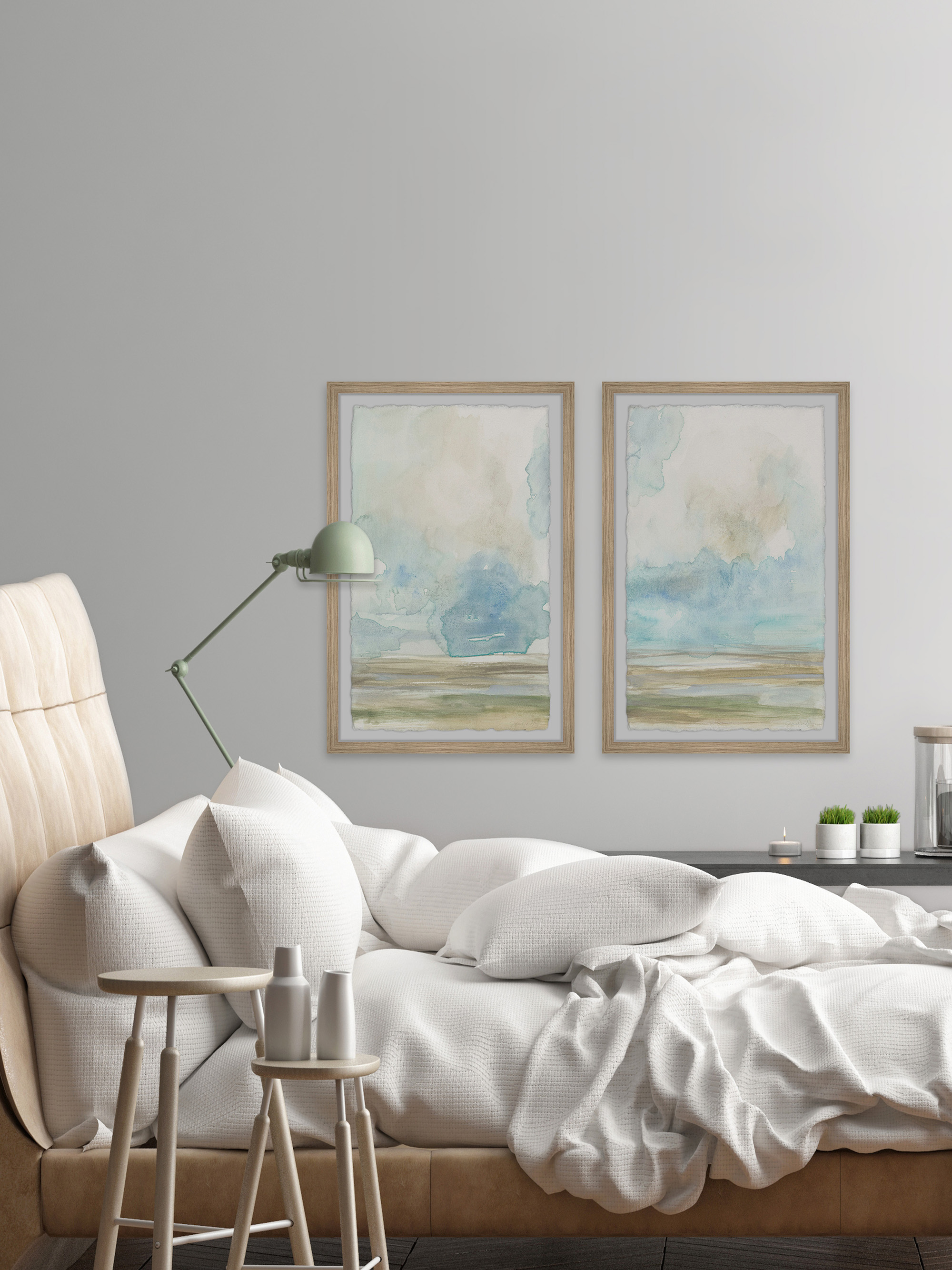 Marmont Hill Pale Sunset Diptych