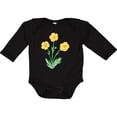 thumbnail image 3 of Inktastic Yellow Buttercup Flowers Boys or Girls Long Sleeve Baby Bodysuit, 3 of 5