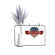 thumbnail image 1 of Stars and Stripes escudo America City Tarjeta de jarrón de lavanda artificial, 1 of 3