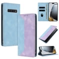 thumbnail image 2 of Funda FOXDOCK para Samsung Galaxy S10 Plus de Cuero Premium Bicolor con Ranuras RFID, Carcasa Tipo Billetera Antigolpes y Soporte Plegable, 2 of 6