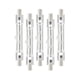 thumbnail image 1 of 5 Pack R7s 118mm 300w 230v,r7s Halogen Linear Light Bulb, Dimmable Halogen Lamp Compatibleconstructi, 1 of 5