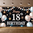 thumbnail image 6 of Yatrandify Decorative Design Happy 18th Birthday Banner Balloon Decoration Party Decoration for Birthday Party Indoor Decoration Photo Shoot, 6 of 8