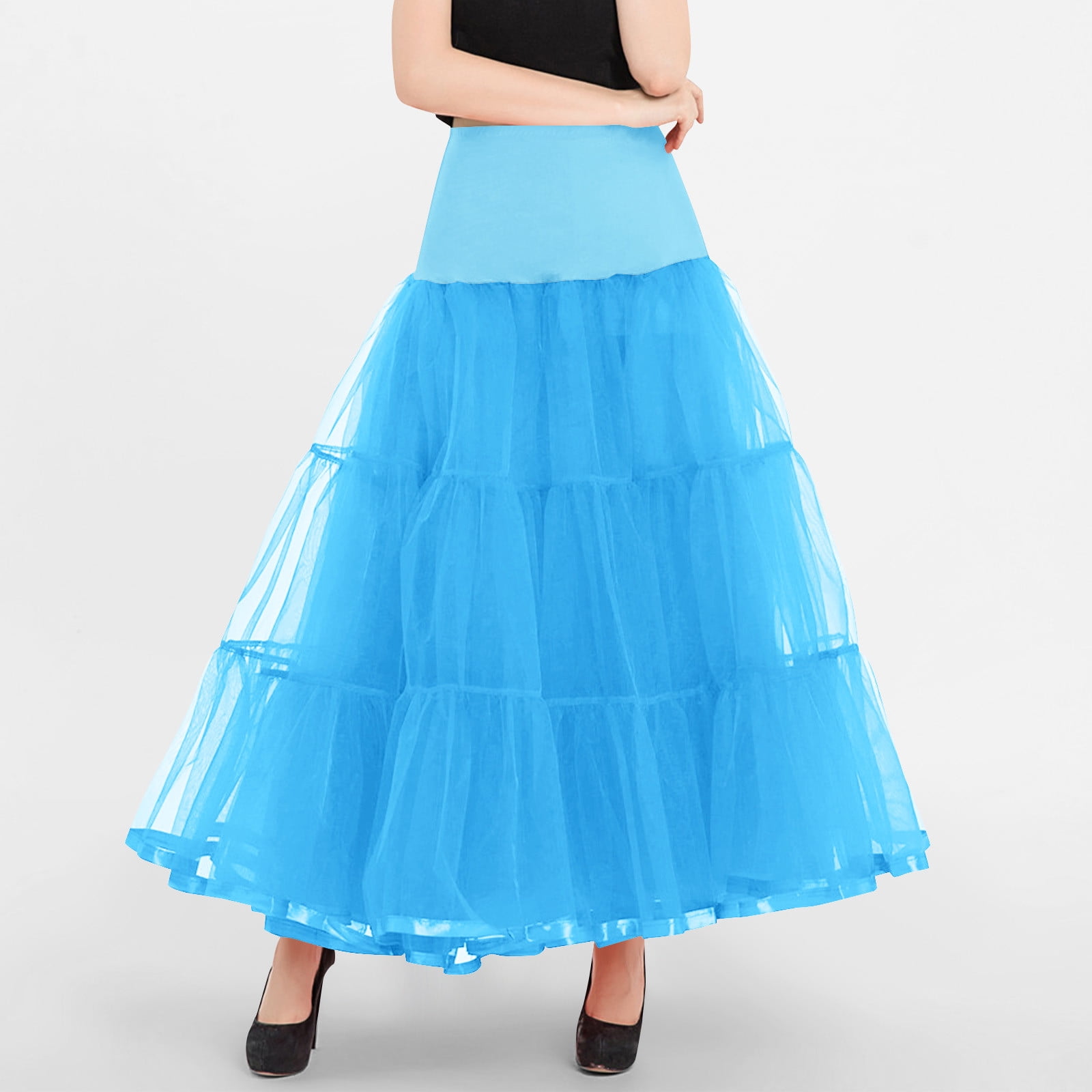 knee length dresses for ladies Petticoat Crinoline – Bloombellamoda