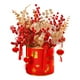 thumbnail image 2 of Maceta floral artificial, decoración Feng Shui, coleccionable, ligera, regalo para festivales. Estilo A, 2 of 8