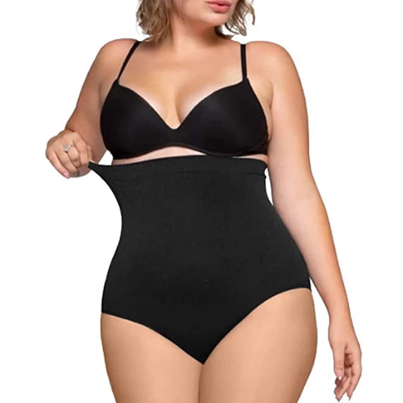 Lilvigor Shapewear Knickers Hi-Waisted Seamless Control Bodyshaper Butt Lifter Control Knickers Slimming Briefs for Women