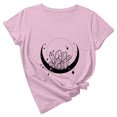 thumbnail image 1 of Camiseta de manga corta con cuello redondo y estampado de jersey suelto de verano para mujer Camiseta/camisa de manga corta con cuello redondo Pompotops hfajkhk141490, 1 of 7
