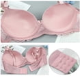 thumbnail image 5 of Chuancc Plus Size Bralettes For Women Bras For Women No Underwire Sport Bra Comfy Bras Women'S Camisole Vest Minimizer Bras For Women Full Coverage Pink 85E, 5 of 6