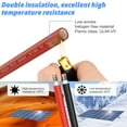 thumbnail image 5 of Solar Cable 50ft 10AWG Solar Cable Extension with IP68 Connector Solar Panel Extension Cable for Controller Solar System, 5 of 6