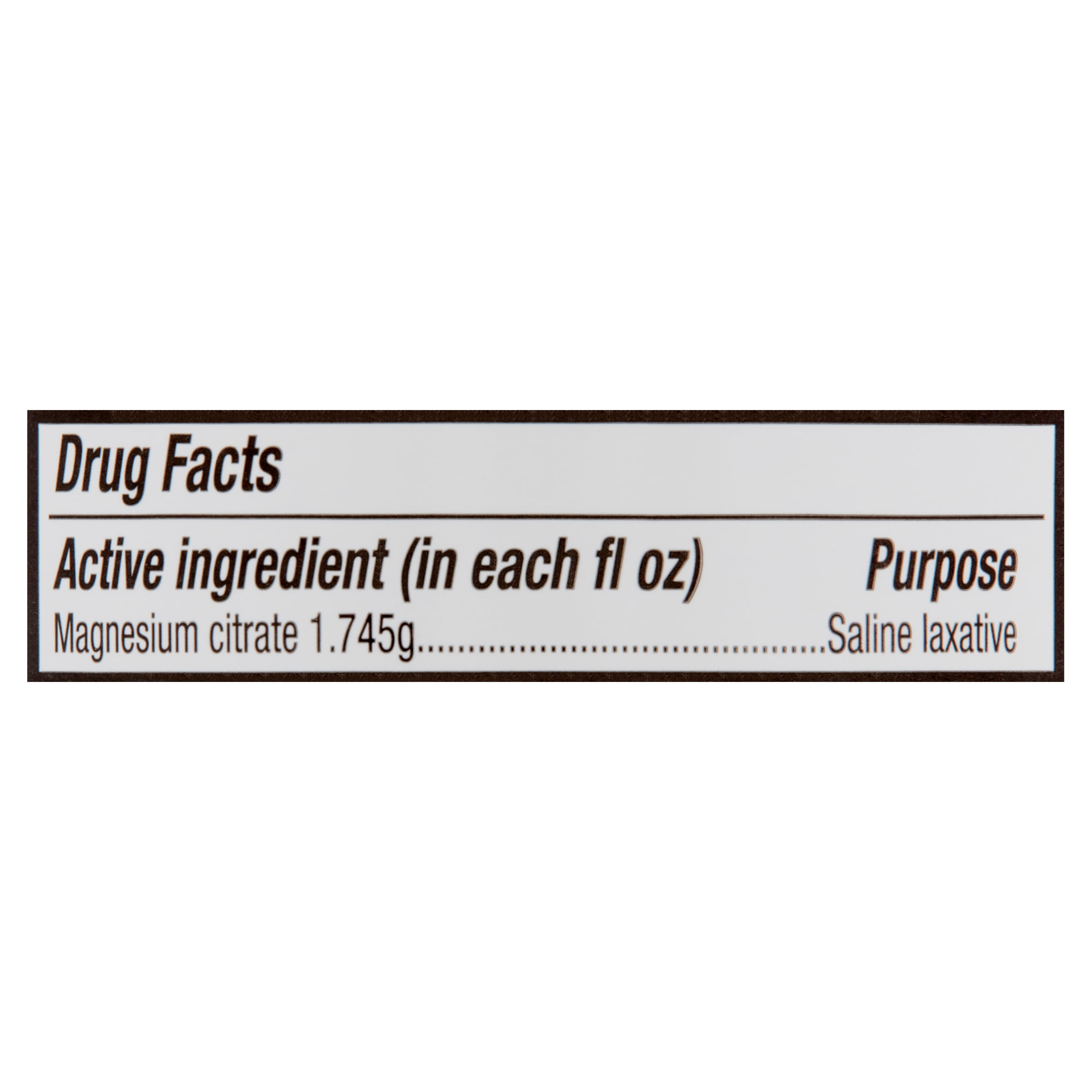 Equate Cherry Flavor Magnesium Citrate Saline Laxative Oral Solution, 10 fl oz