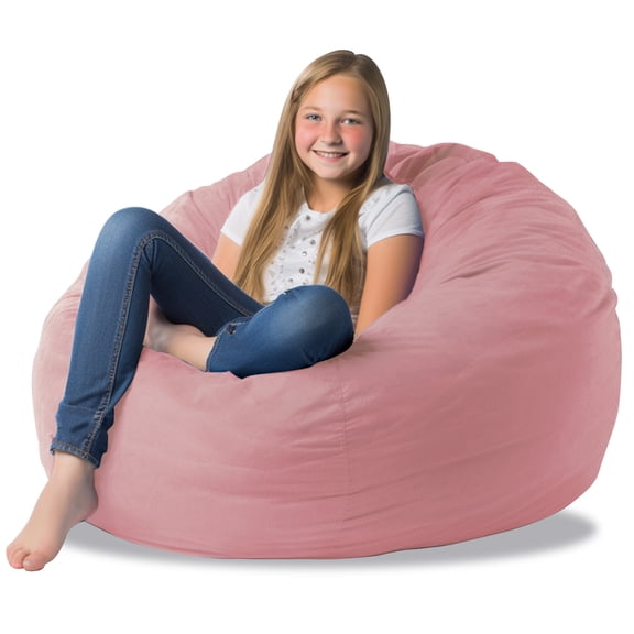 Bean Bag Cover for Organizing Plush Memory Foam Stuffed Animal Bean Bag Storage Soft Washable Premium Corduroy Organizer Keep Room Clutter Stuffable (Without Filling)