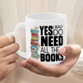 thumbnail image 2 of Book Mug Book Theme Ceramic Mug 11oz Mug for Daily for Present, 2 of 6