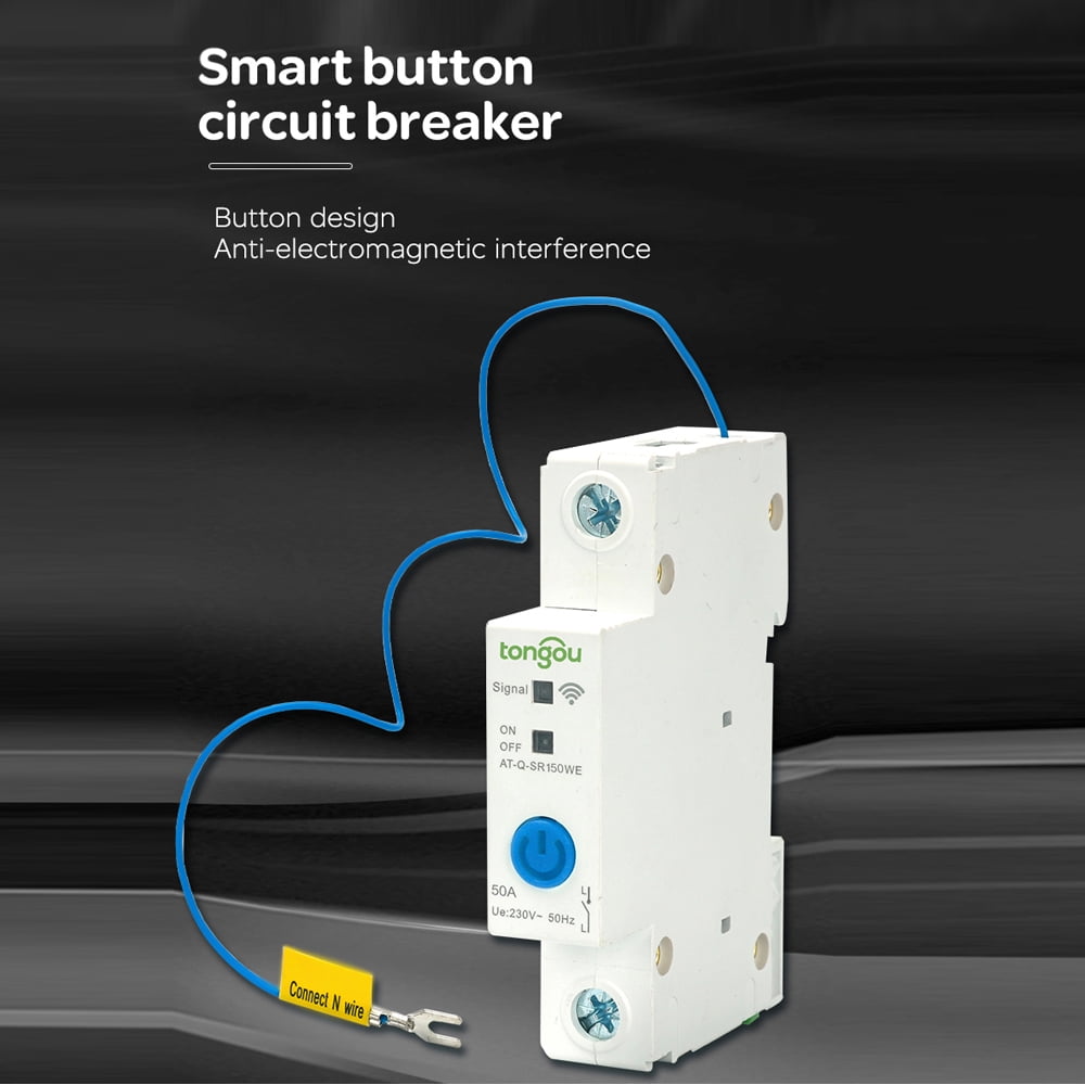 Circuit Breaker,1p Din Rail Ewelink App Compatible Din Rail Switch Rail Switch Ewelink Switch Ewelink App With And Voice App Compatible With Circuit 1p Din Wifi Compatible With And Adben Anrio
