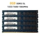 thumbnail image 2 of 8GB ECC Memoria RAM DDR3 1333MHz 1600MHz 1866MHz Workstation Memory PC3L PC3-12800E 1.35V 1.5V ECC Unbuffered RAM, 2 of 4