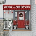 thumbnail image 6 of ToyKingdee Merry Christmas Banner Christmas Banner for Outside Holiday Xmas Backdrop Yard Decorations, 6 of 7