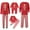 Red, variant on Onlypjs Christmas Elf Family Matching Pajamas Sets for Men, Women and Couples – Holiday Sleepwear & Loungewear