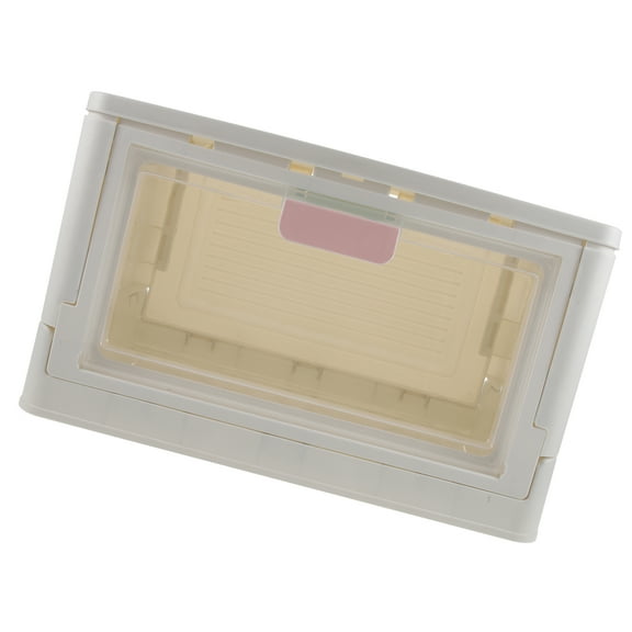 unbranded  Storage Bins Boxes with Lids Heavy Duty Collapsible Crate Pink