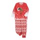 thumbnail image 5 of Disfraz Premium Conjunto de pijama de 2 piezas con estampado de monstruo de pelo verde (Niño 2-3 años) Kuymtek Rojo 2-3 años Única para Unisex, 5 of 9