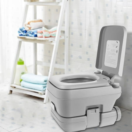 Portable Toilet 2.8 Gallon 10L Travel Camping Outdoor/Indoor ... Portable Toilet 2.8 Gallon 10L Travel Camping Outdoor/Indoor ...
