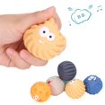 thumbnail image 4 of Pelotas Para Apretar, Textura Suave, Juguetes De Baño Para Aliviar El Estrés, Exploración Táctil, PVC Seguro, Bolas Sensoriales De Chirrido Ligero, Cognición Espacial Para OTVIAP Sensory Squeeze Toys, 4 of 8