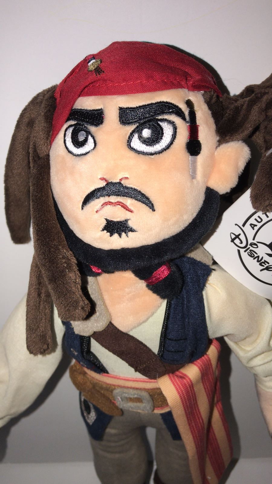 Pirates Of The Caribbean plush dice for car mirror Disney World Jack  Sparrow