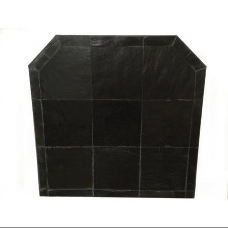 40 X 40 Wall Pad Black Slate Stone