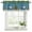 Blue Teal, variant on Pink Gnomes Christmas Curtain Valances for Windows, Kitchen Valance Window Treatments Panel 2 Pack, Xmas Tree Balls Snowflake Rod Pocket Short Curtains for Bathroom Bedroom 54 x 18 Inch