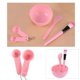 thumbnail image 3 of Cuenco para mezclar, brocha, cuchara, botella rociadora y recipiente para crema de color rosa: kit completo de mascarillas faciales Beauty Self-Care Essentials, 3 of 7