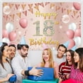 thumbnail image 5 of 18th Birthday Banner - Happy Birthday Decorations for Boys & Girls, Backdrop Banner for Indoor & Outdoor Parties, 5 of 10