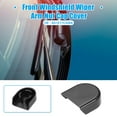 thumbnail image 2 of 1pcs Front Windshield Wiper Arm Nut Cover Cap Black Fit for Ford Escape 2013-2019, 2 of 6