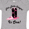 thumbnail image 4 of Inktastic 1st Birthday Cowgirl is One Girls Baby Bodysuit, 4 of 5
