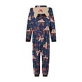 thumbnail image 6 of Nituyy Matching Family Pajamas Sets Christmas PJ's Sleepwear Printed Top with Plaid Bottom, 6 of 10