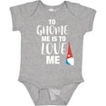 thumbnail image 3 of Inktastic Gnome Me Love Me Girls Baby Bodysuit, 3 of 5