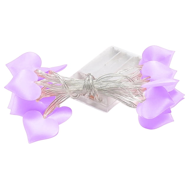LED Peach Heart String Light for Girls Room Decoration and Ambient Lighting