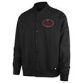 thumbnail image 2 of Men's '47 Black Atlanta Falcons Sundays Euro Step Twill Full-Button Bomber Jacket, 2 of 3