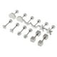 thumbnail image 3 of Aretes de acero inoxidable Sunnimix 6 pares con rosca de bola Plata, 3 of 8