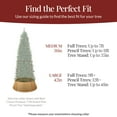 thumbnail image 4 of Best Choice Products 42in Wood Slatted Christmas Tree Collar - Natural, 4 of 8