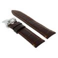 thumbnail image 2 of 24MM LEATHER BAND STRAP FOR BREITLING NAVITIMER, CHRONOMAT COLT + CLASP BROWN OS, 2 of 2