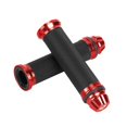 thumbnail image 3 of CNC Aluminum Rubber Handlebar Hand Grips Safe Driving for 7/8 Handle Bar Motorcycle, 3 of 7