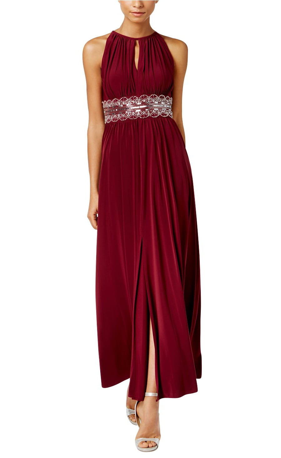 merlot evening gown