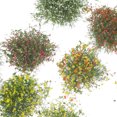 thumbnail image 3 of CATIEBYE 10Pcs Plastic Simulated Flower Cluster Ornament for Sand Table Model with Realistic Appearance, 3 of 6