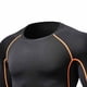thumbnail image 4 of Amzcrzy - Sudadera Para Hombre, Estilo Atleta, Manga Larga, Para Entrenamiento, Estilo Transpirable, Cuello Redondo, Informal, Holgada, Color Naranja, 2Xl, 4 of 6